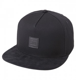 DC Brackers 3 Snapback Men's Hats Black | ZAWQCYH-35