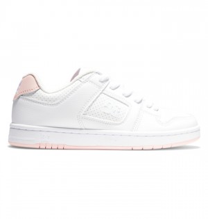 DC Manteca 4 Women's Sneakers White / Pink | DVYPXHU-79