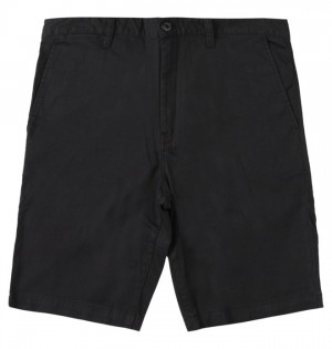 DC Worker Chino Men's Shorts Black | PGABYXC-27