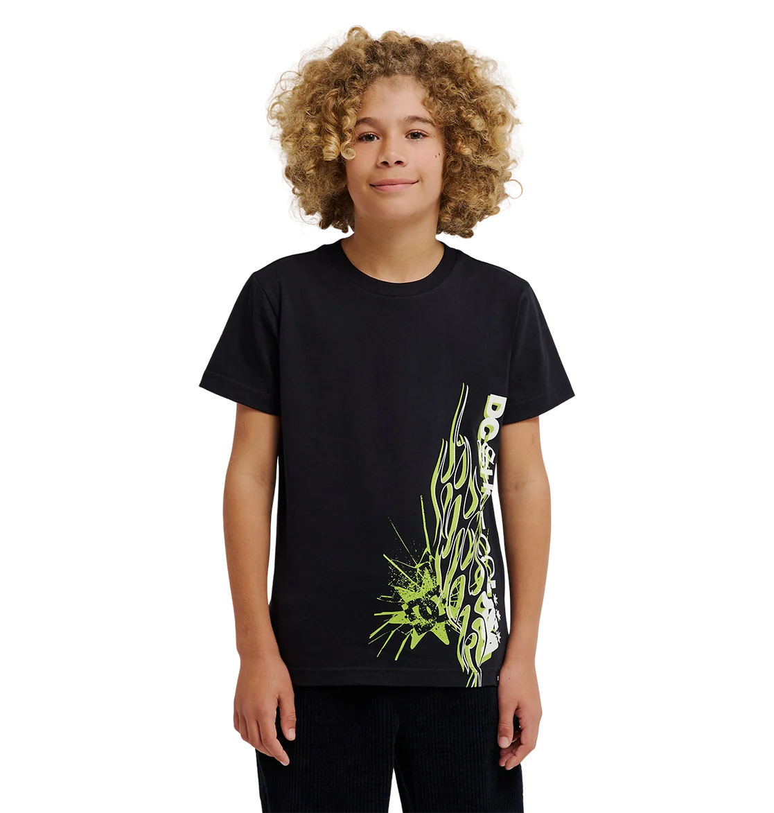 Kids' Side Flame Tee